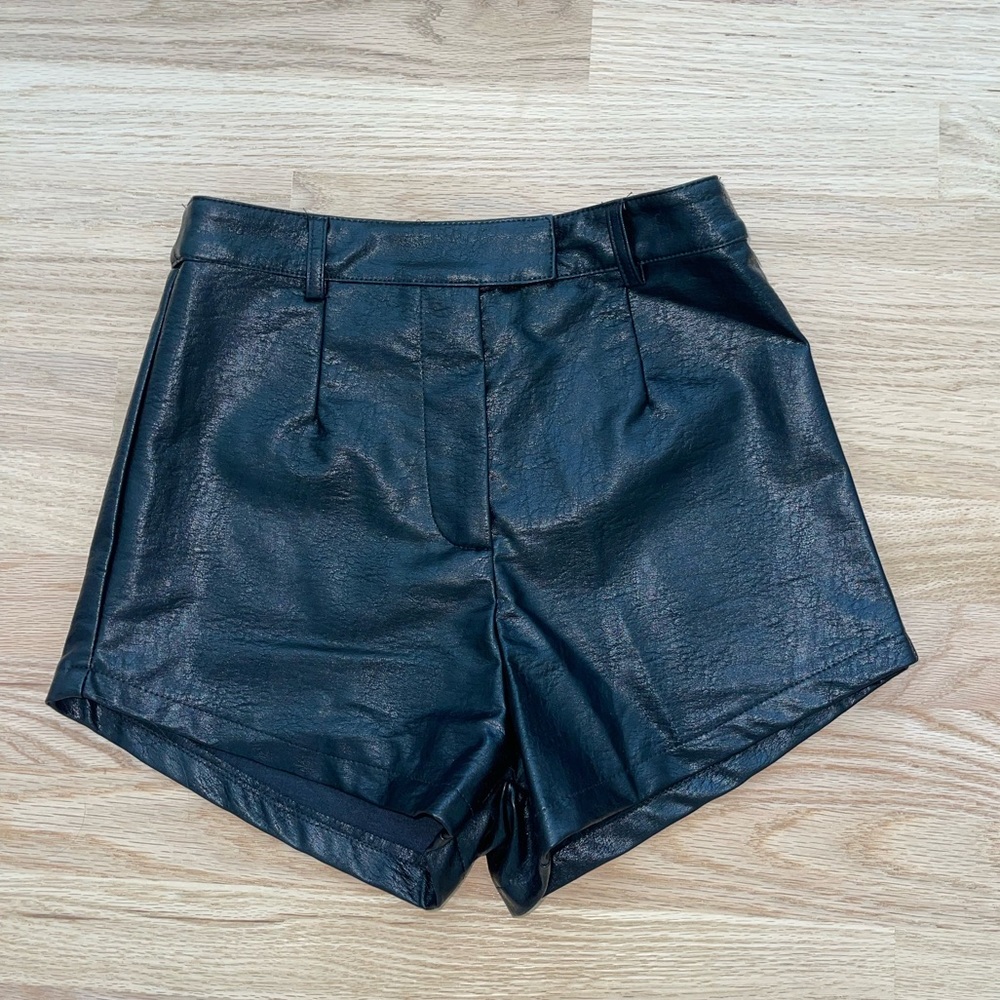 Proncess Polly Leather Shorts